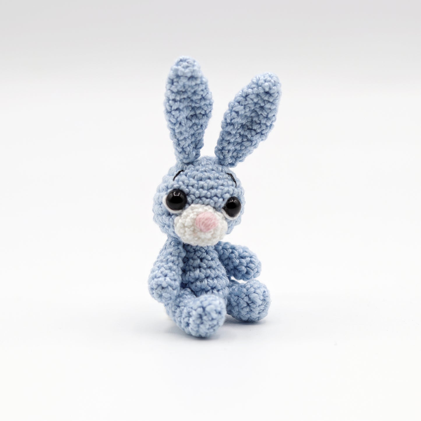 Handmade crochet tiny rabbit toy