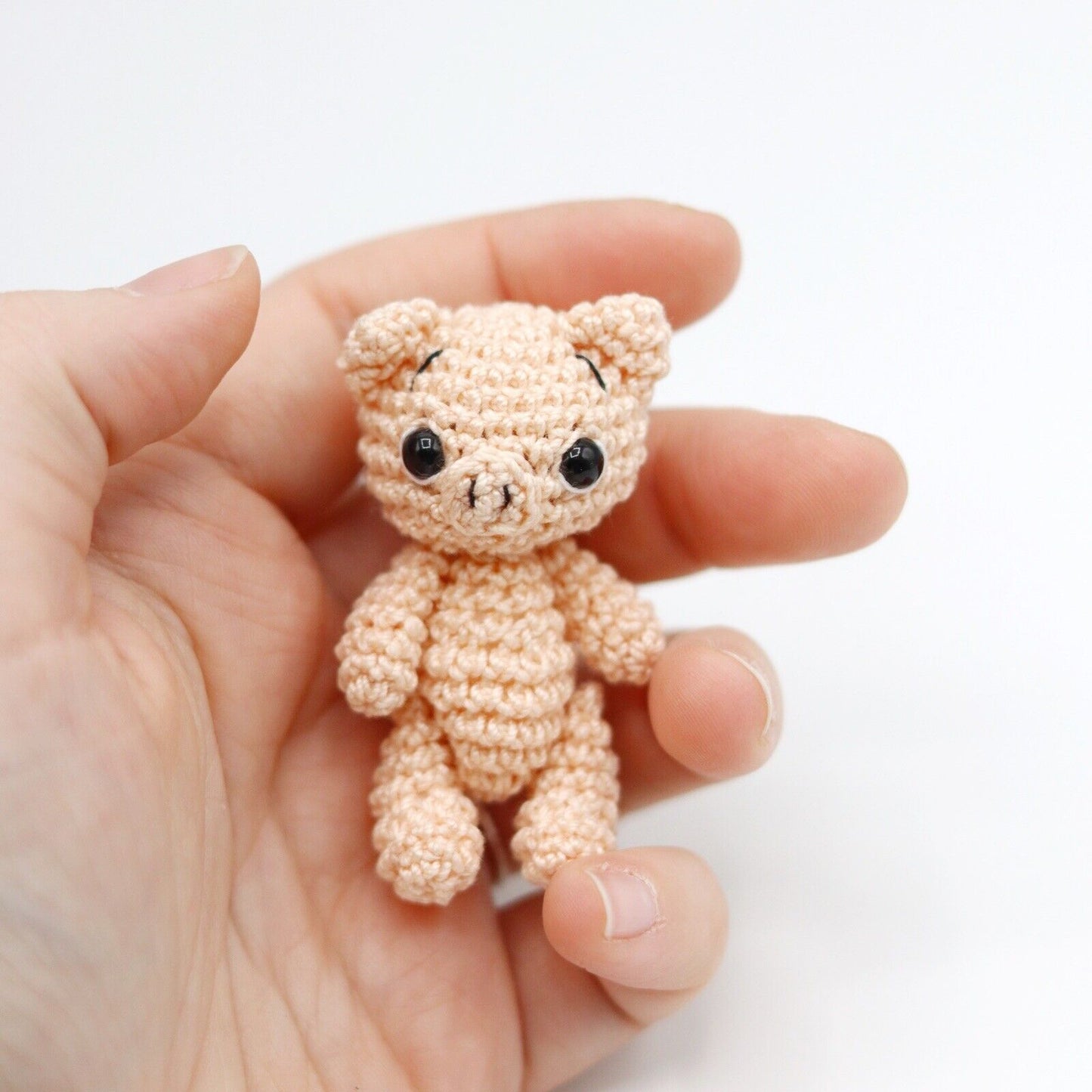 Handmade crochet tiny animal toys